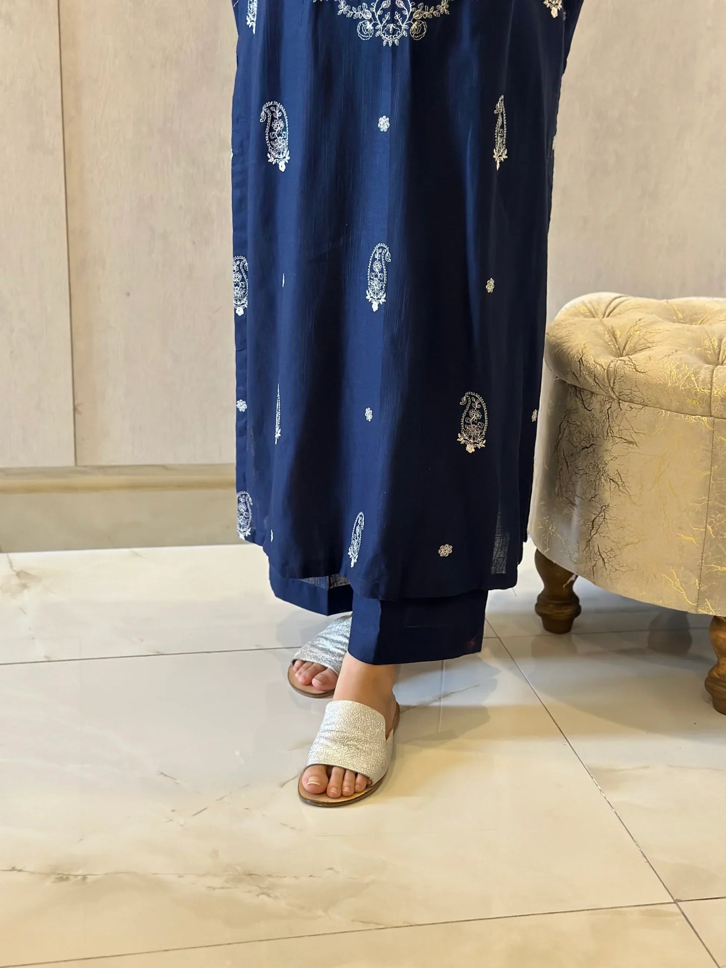 QN839-Summer Lawn Embroidered Unstitched 2pc