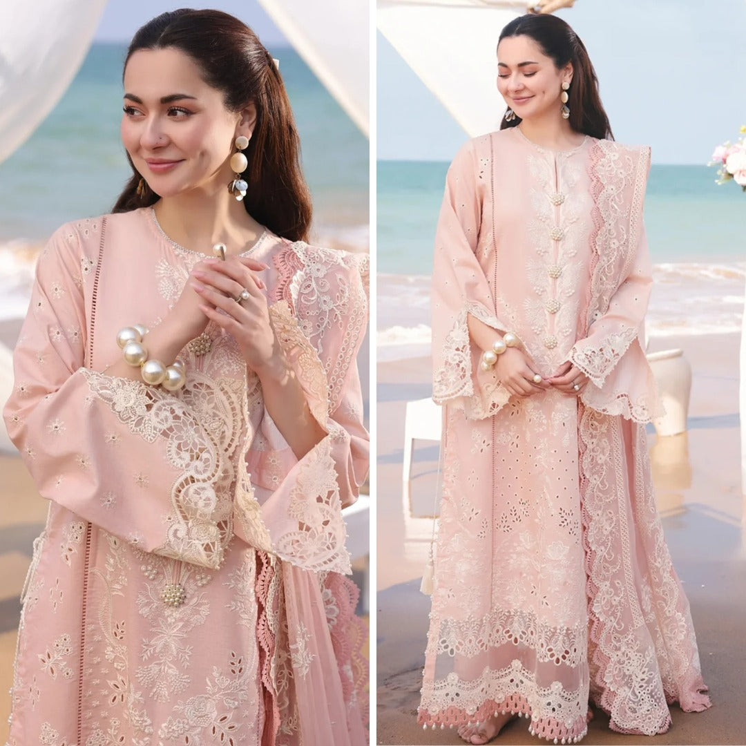 QN1042 - Imrozia Serene Hania Luxury Lawn 3Pc Suit