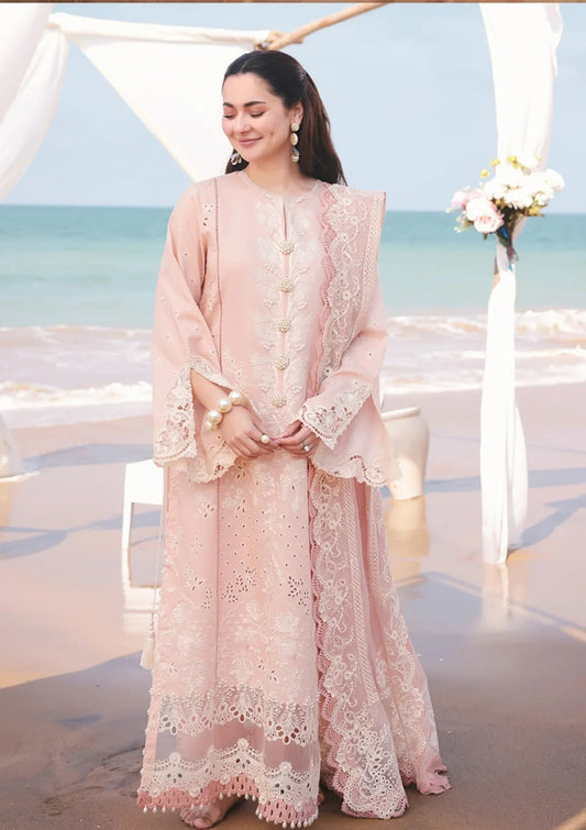 QN1042 - Imrozia Serene Hania Luxury Lawn 3Pc Suit