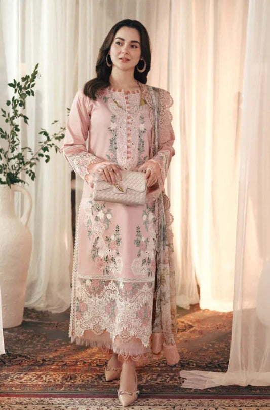 QN1053 - Jade 3PC Lawn Chickenkari Embroidered Suit