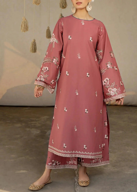 QN1065-Summer Lawn Embroidered Unstitched 2pc